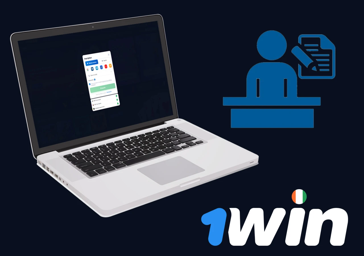 1win inscription at côte divoire