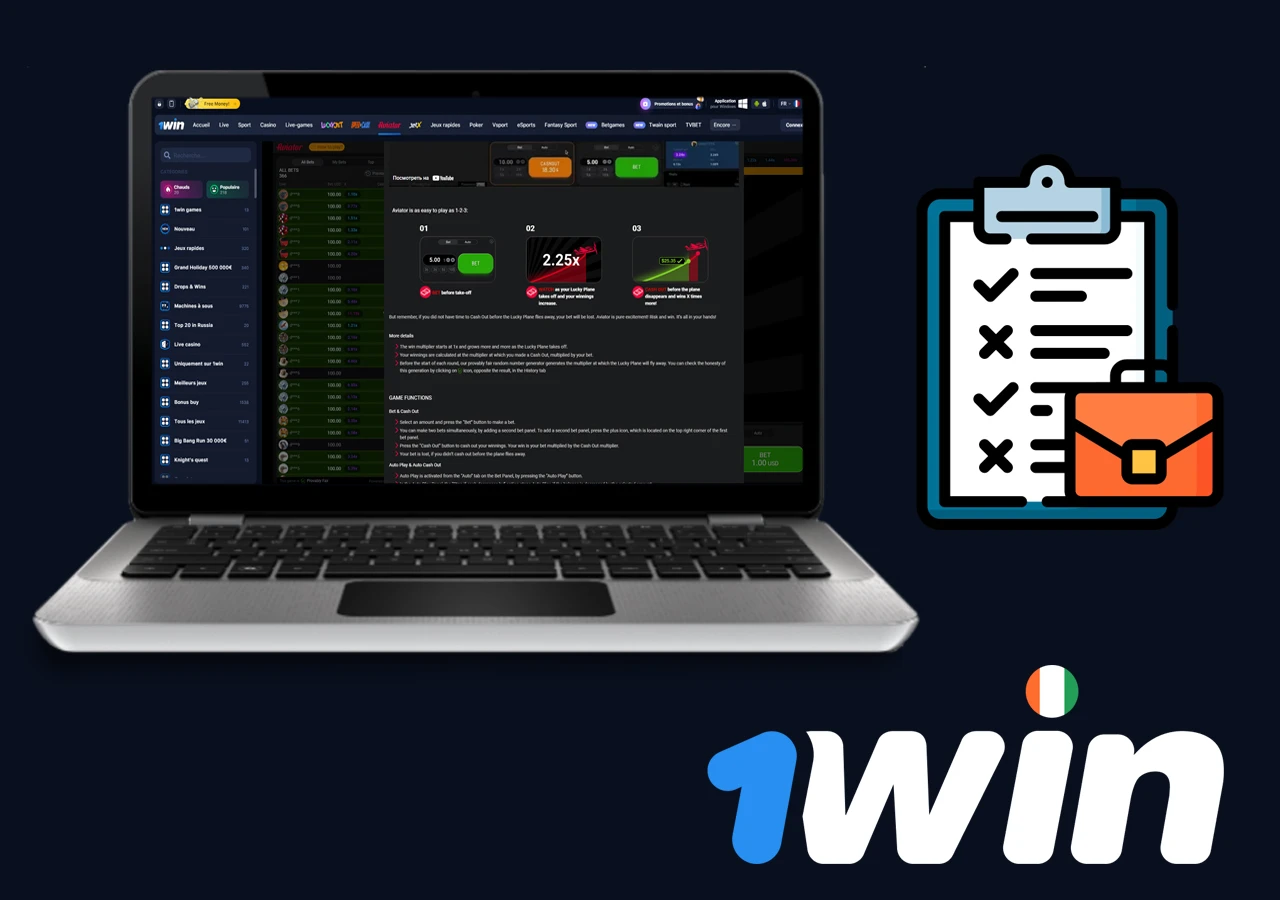 Règles et genre de jeux sur Aviator Casino