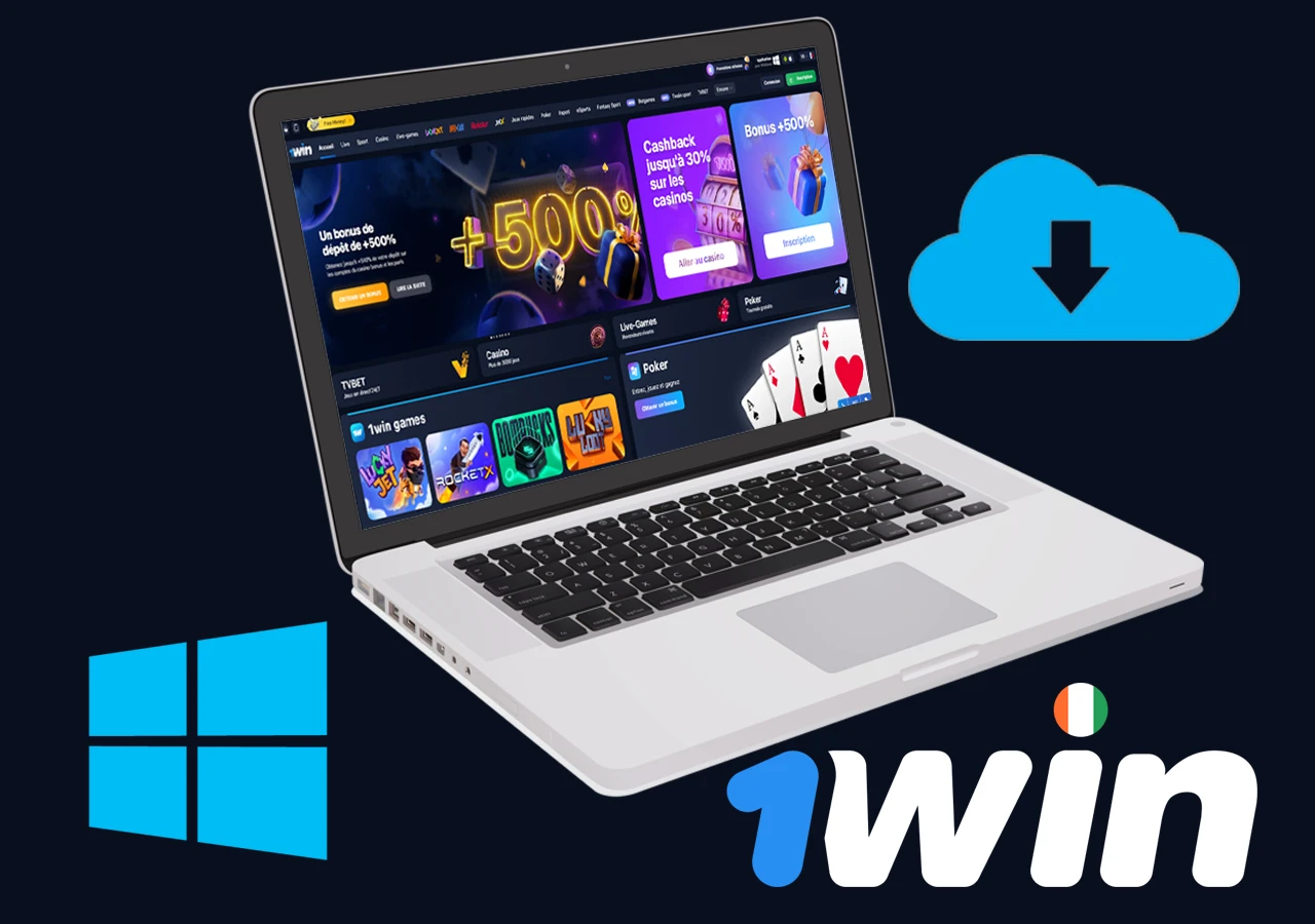 Téléchargement et installation de l'application 1Win sur votre ordinateur