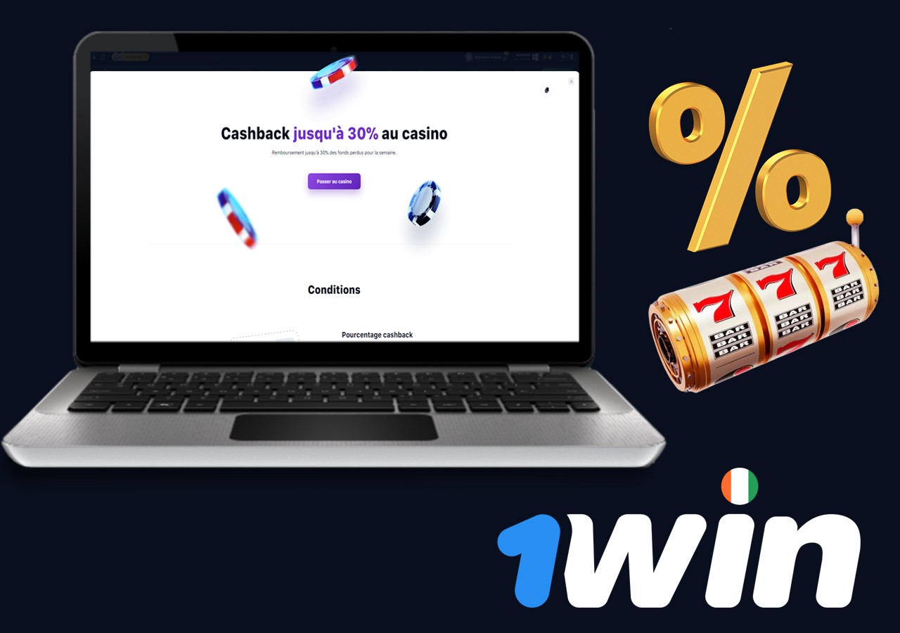 cashback dans le bookmaker 1win