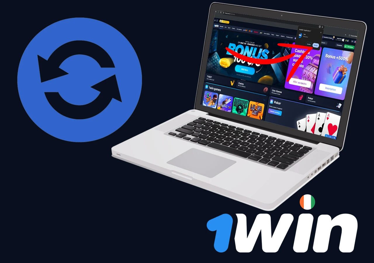 Mise à jour de l'application 1Win Bet