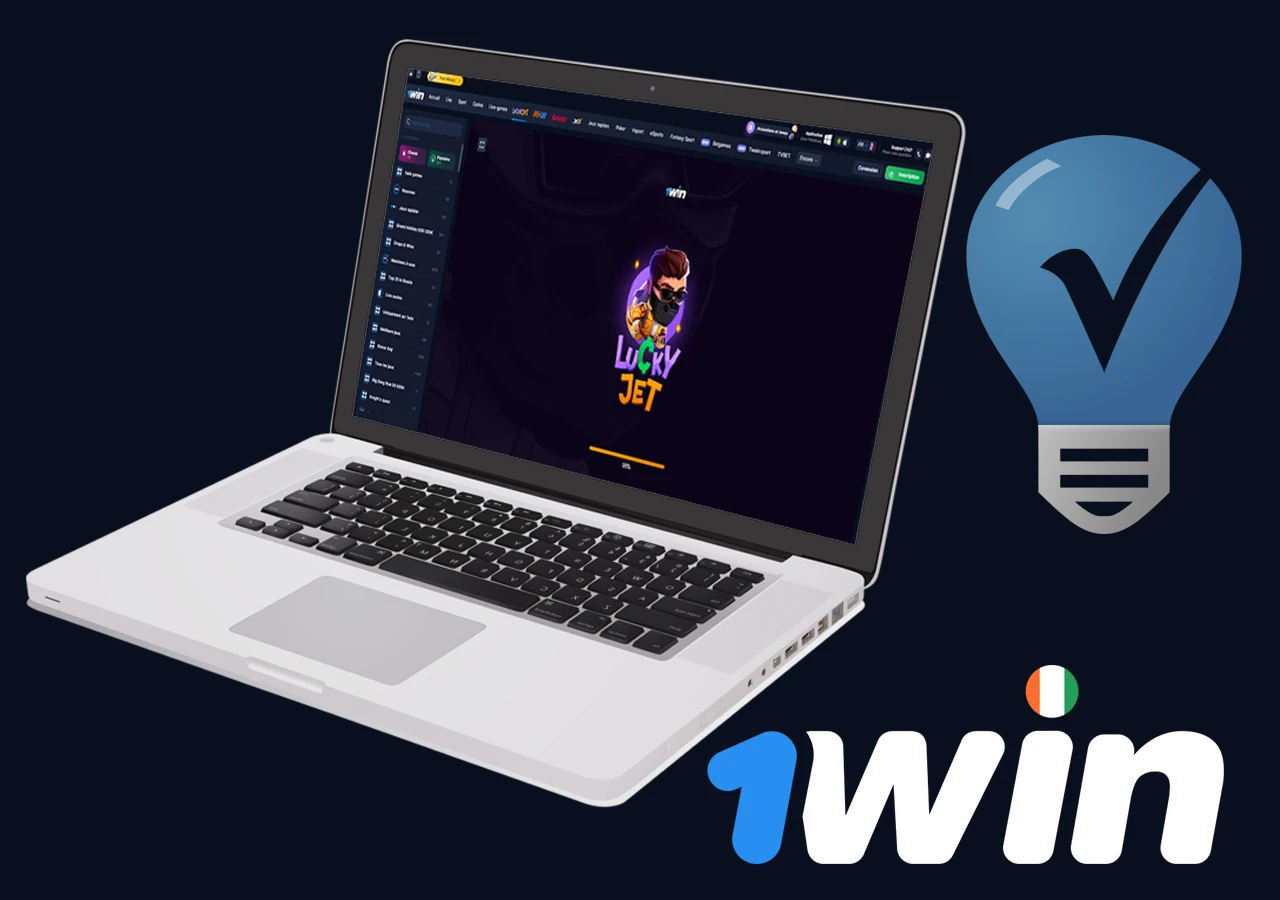 Gameplay Lucky Jet bookmaker 1Win