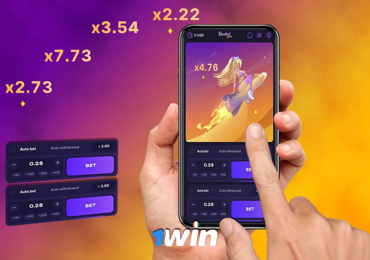 Description du gameplay de la machine à sous Rocket Queen