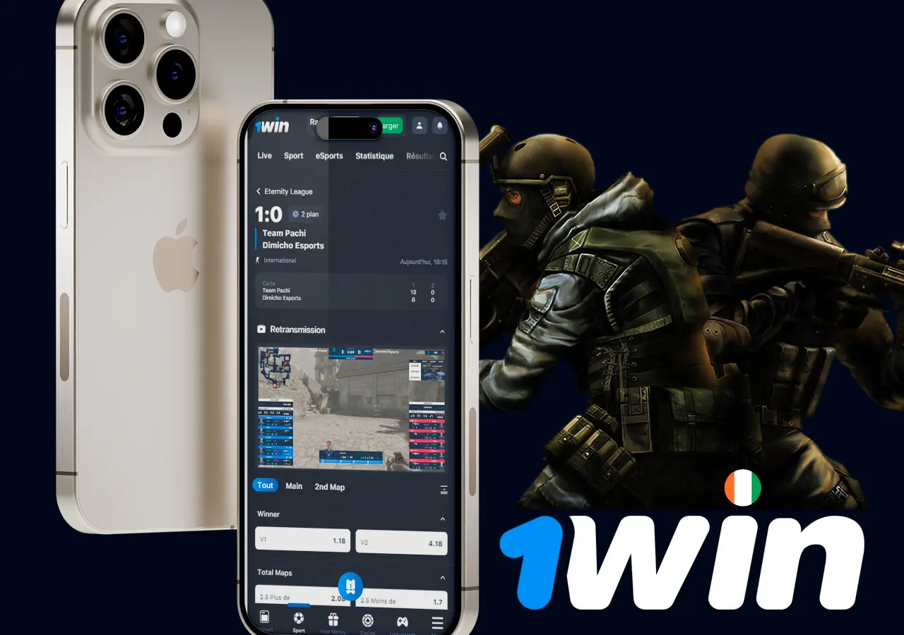 Parier sur le jeu de cyber-sport Counter-Strike 2