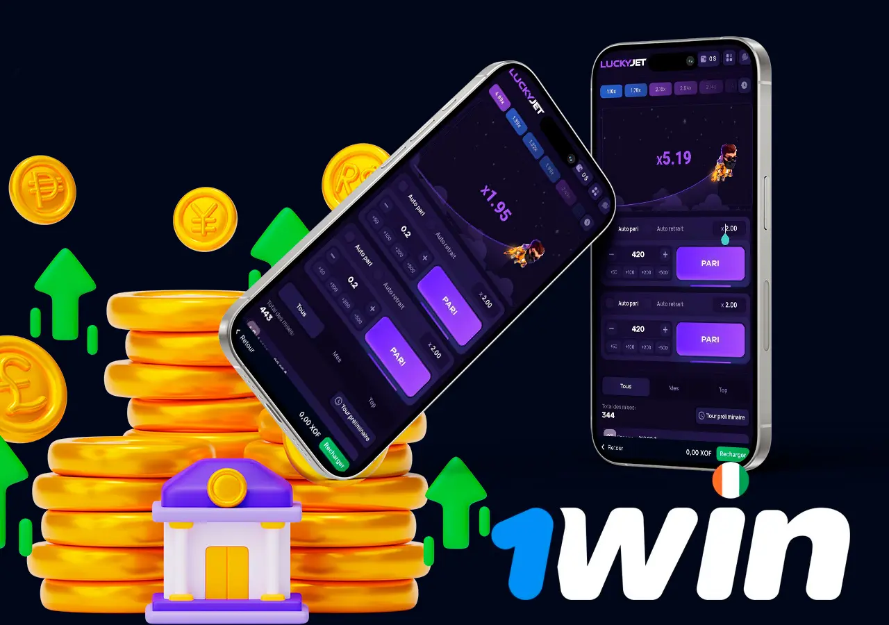 Jeu de stratégie combinant à la fois risque et sécurité dans la machine à sous Lucke Jet