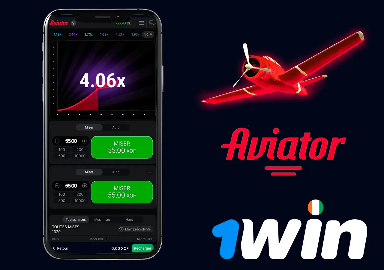 Machine à sous populaire 1Win Aviator Crash