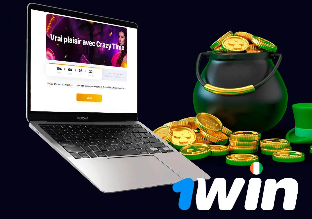 Amusez-vous et recevez de généreux cadeaux avec le Crazy Time Bonus