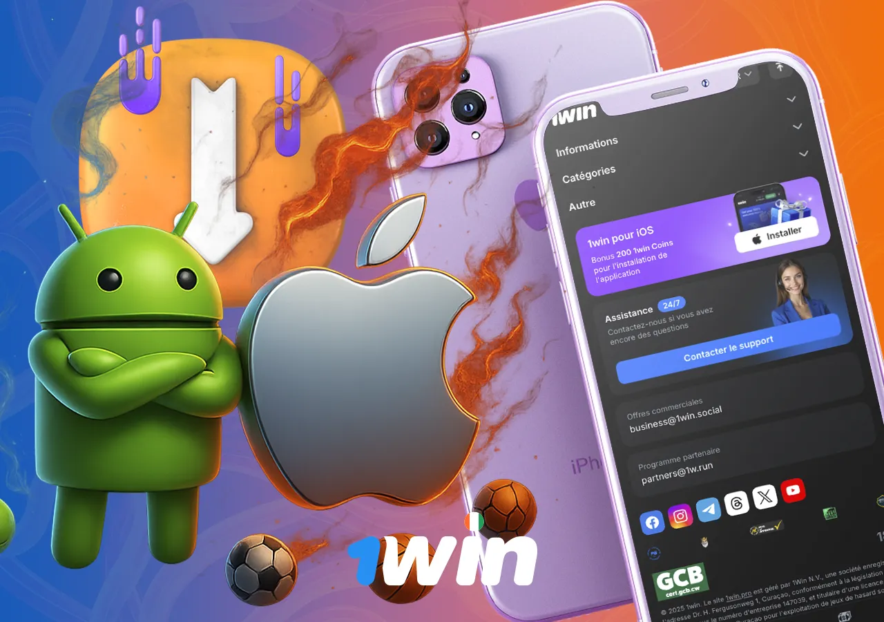 Téléchargez l'application mobile sur votre téléphone